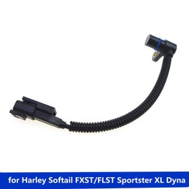 Crank Crankshaft Position Sensor CPS Fit for Harley Touring FLH/T Softail FXST and FLST Sportster XL Dyna Replace 32707-01C 32707-01B