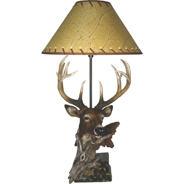 River's Edge Products Designer Deer Table Lamp