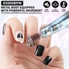 Professional Rechargeable Nail Drill Machine: 45000RPM Glitter Portable Cordless Nail