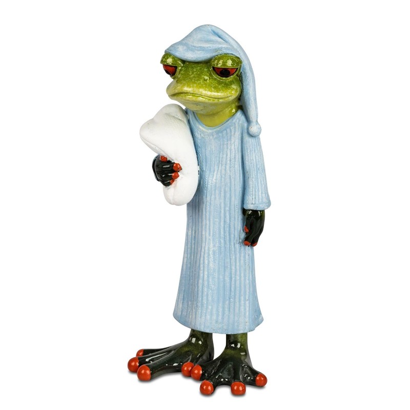 formano Set of 2 Frog Figures Funny Sleeping Cap -