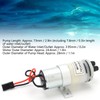 RC Water Pump 3‑6V 370 Water Cooling Pump JR Plug