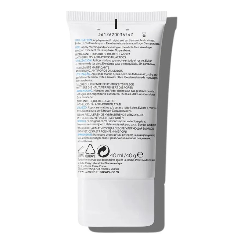 La Roche-posay Crema Facial Effaclar Mat 40ml