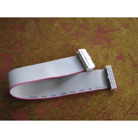 CablesOnline 20-Pin (2x10)-28awg F-F POLARIZED 0.1"-Pitch IDC Ribbon Cable 9" Assman