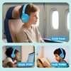 MIDOLA Kids Headphones Bluetooth 5.3 Wireless 60H Play Time Volume