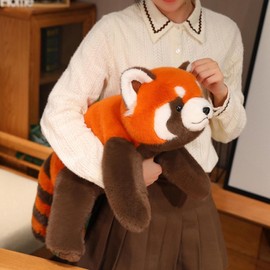 shownicer Weighted Animals Panda Weighted Cuddly Toy Panda Stuffed Toy Plush Toy Panda Plush Cushion Toy Gift for Adults Children 3+ Years (0.3 kg | 30 cm)