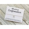 Confirmation wish bracelet Confirmation gift cross wish bracelet cord wish