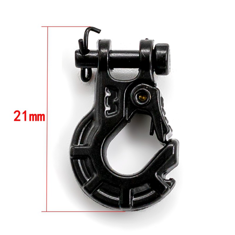 Remote Control Trailer Hook, 2PCS Durable Metal Winch Hook Trailer