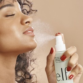 e.l.f. e.l.f. Stay All Night Micro-Fine Setting Mist, Hydrating & Refreshing Makeup Setting Spray For 16HR Wear-time, Vegan & Cruelty-Free, 2.7 Fl Oz