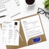 12 Pcs A4 Kraft Paper Document File Folder, Presentation Holder