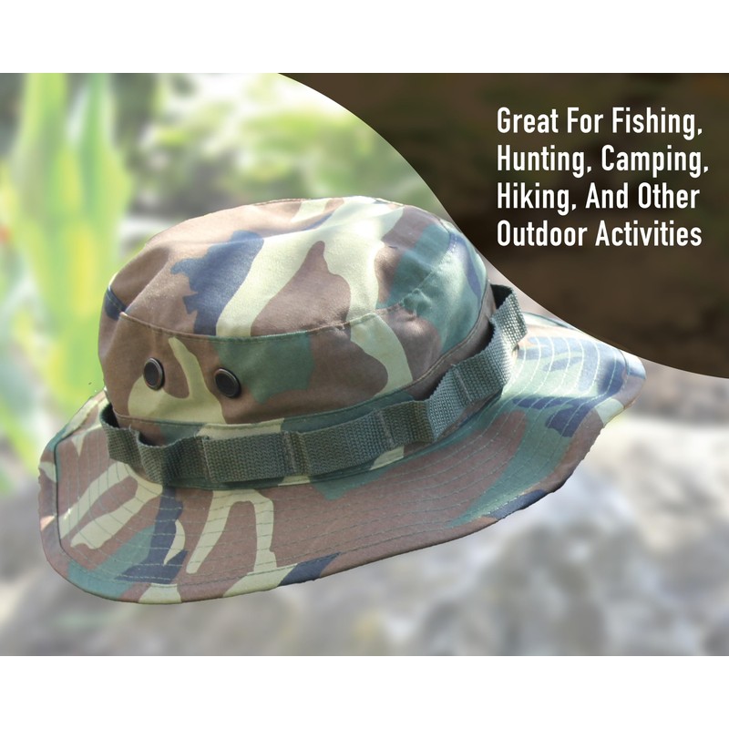 Rothco Rip Stop Boonie Hat, Tri Color Desert, 7