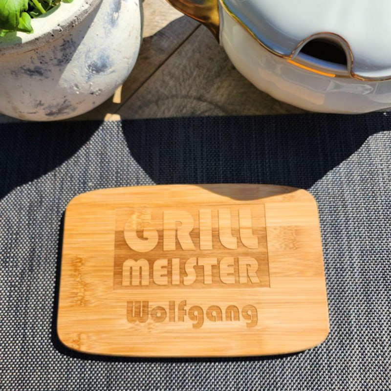 Chopping Board with Name - Wooden Board with Engraving -
