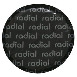 HARZOLE UP-R57G Radial and Bias-Ply tire Repair Patch Black Round2-1/4￠57mm 50pcs(OV-1033)