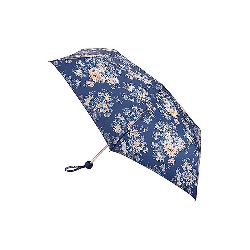 Cath Kidston Minilite Folding Umbrella - York Flowers Navy