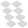 Faotup 8Pcs Carpet Protectors Caster Cups Furniture Cup for Sofas