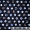 Michael Miller Fabrics BonEful Fabric FQ Cotton Quilt B&W Blue