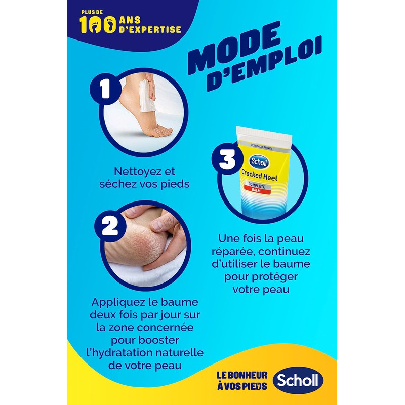 Scholl 24 Hour Foot Cream for Cracked or Cracked Heels