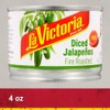 La Victoria Fire Roasted Diced Jalapeños Hot, 4 Ounce (Pack