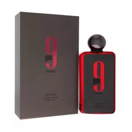 9 pm Rebel by Afnan 3.4 oz EDP Cologne Perfume for Unisex New In Box
