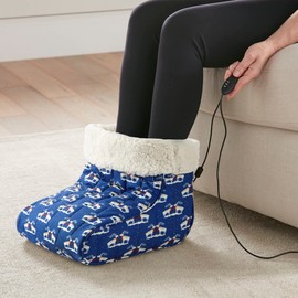 Micro Flannel Heated Foot Warmer, One Size, Kiss Me Deer