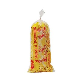 Gold Medal 2125 Heap-O-Corn Popcorn Plastic Bag44; 1000 Count