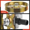 A-Premium Power Steering Pump, with Pulley, Compatible with Honda Accord