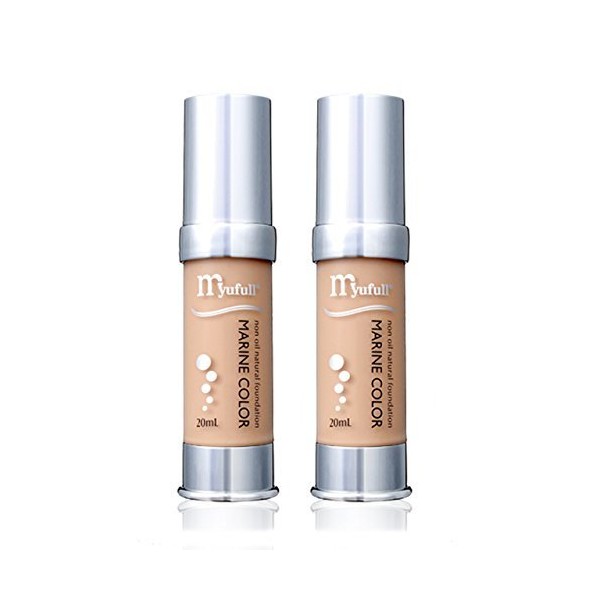 Oil Free Foundation Marine Color Set of 2 myu-huru myufull