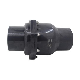 Check Valve Drain Backflow Valve Waste Water Backflow Seal Vertical PVC Inner Diameter 20 25 32 40 50 63 75 90 110 125 160 200 mm (Inner Diameter 50 mm)