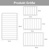 Homaxy Memory Foam Bathroom Bath Mat, Absorbent Non-Slip Bath Mat,