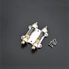 Alnicov Guitar Double Tremolo Bridge Stabilizer,Guitar Tremolo Stopper Stabilizing Device