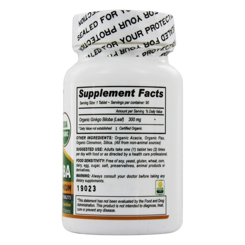 DEVA VEGAN VITAMINS GINKGO BILOBA,300MG, 90 TAB