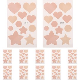 SUPVOX 12 piezas Cinta Adhesiva para Cicatrices, Parche Corrector Invisible, Scar Tape para Cubre Heridas Faciales, 12 Unidades