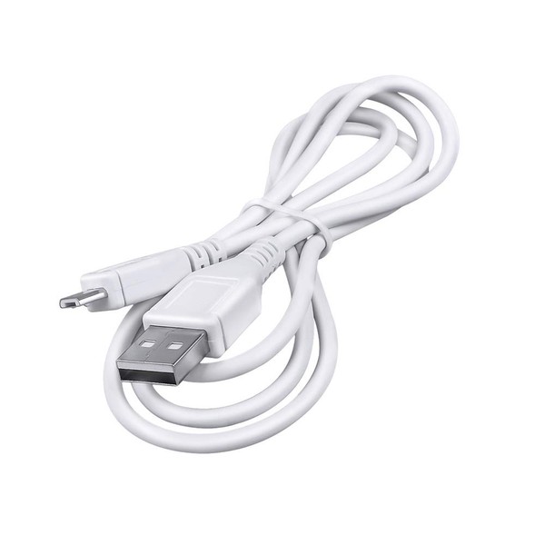K-MAINS 5ft White Micro USB Charging Cable Charger Cord Lead