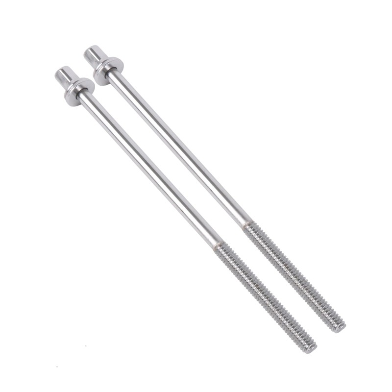 Yibuy 10 Pieces Drum Percussion Tension Rods Screws 1/5 Inch