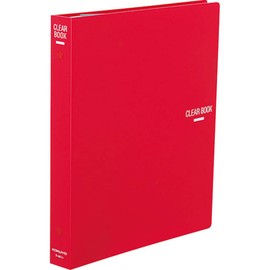 Kokuyo clear. Book Replacement Paper Type B5 , Red