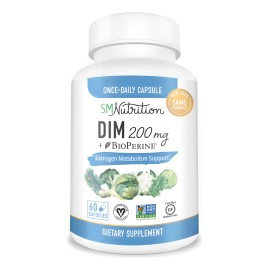 Suplemento Dim 200mg Con Bioperina (60 Cpsulas) Hecho En Eu Sin Sabor
