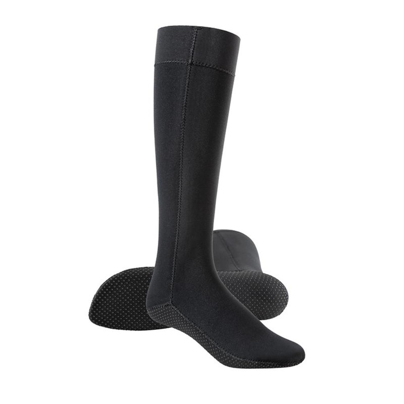 1 Pair 3mm Neoprene Socks Unisex Long Thick Diving Socks
