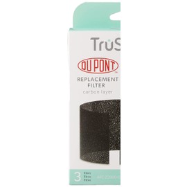 Leitz Trusens Replacement Dupont Carbon Layer for TruSens Z-2000 Air Purifier, 3 Pack, Black