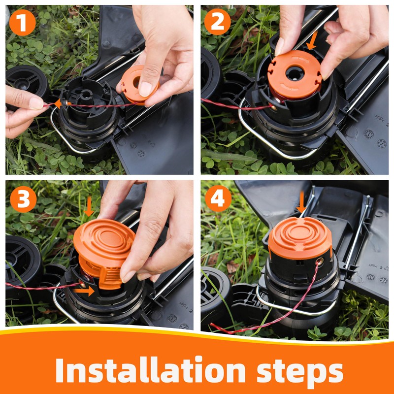 Xgunion Trimmer Spool Line for Worx 14 Pack WA0010 Edger