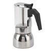 Glass Moka Pot Stainless Steel Heat Resistant Portable Classic Italian