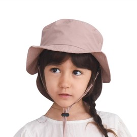 kukka ja puu Kids Hat with Ice Pack Pocket & Sun Shade Sauce / Kukkayapoo, Pink, 52.0 cm