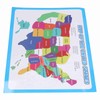 10pcs United States Map Easy to Read USA Ideal Wall