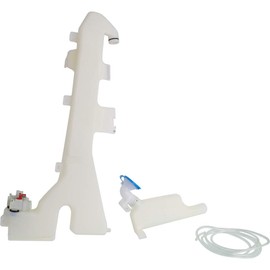 For Honda CR-V Windshield Washer Reservoir 2002 03 04 05 2006 | Upper & Lower Tank | 2 Pumps & Inlet | w/Cap | HO1288206 | 76840S9A003