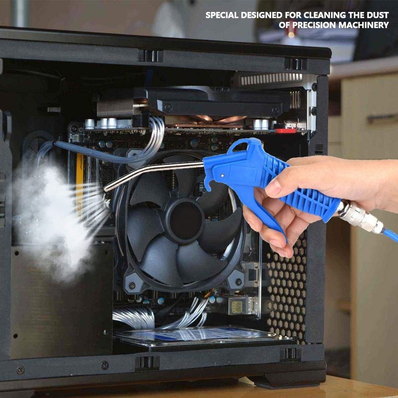 Blue 6mm Air Compressor Blow Gun, Air Blow Gun, for