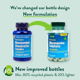 Holland & Barrett High Strength Glucosamine Sulphate & Chondroitin 120 Tablets