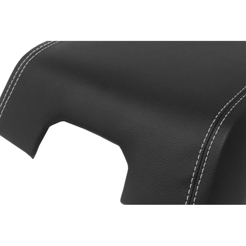 Pieliz Fits 15-20 Ford F150 Raptor Synthetic Leather Console Armrest