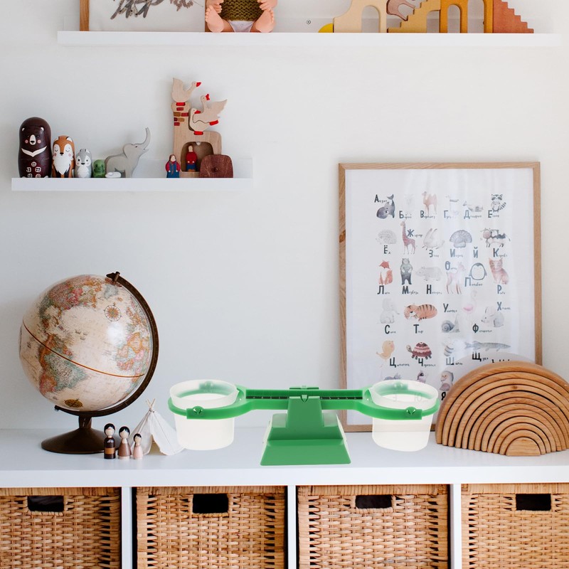 Operitacx Balance Scale Learning Resource, Plastic Balance Scale For Classroom