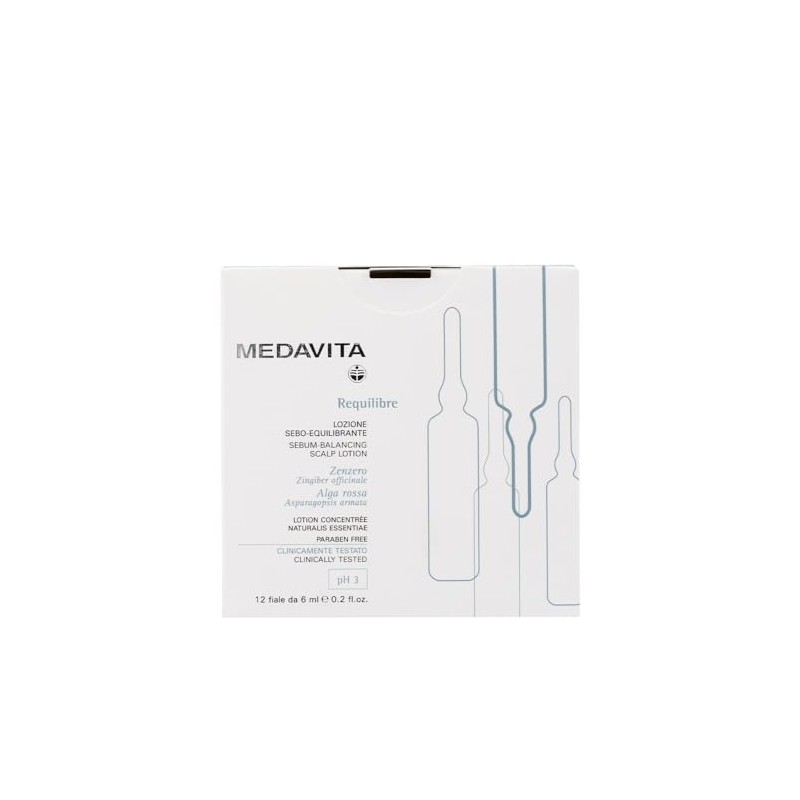 Medavita Requilibre Sebum-Balancing Scalp Lotion 12 x 6 ml