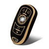 WORCAS for Buick 6 Button Key Fob Cover Soft TPU
