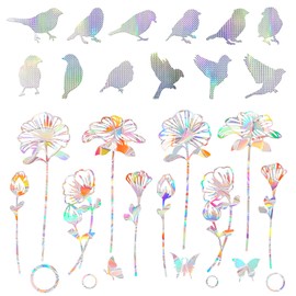 Prism Window Sticker, Window Decoration, Sun Catcher Bird Anti-Collision Window, Sun Catcher Sticker, Rainbow Collision Protective Film, Window Sticker Non-Sticky Prisms Window Film