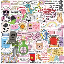 Anti Patriarchy Stickers, Feminist Stickers, Funny Stickers for Water Bottle Laptop Stickers, Funny Stickers Women